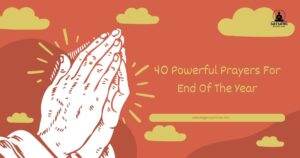 Prayers For End Of The Year