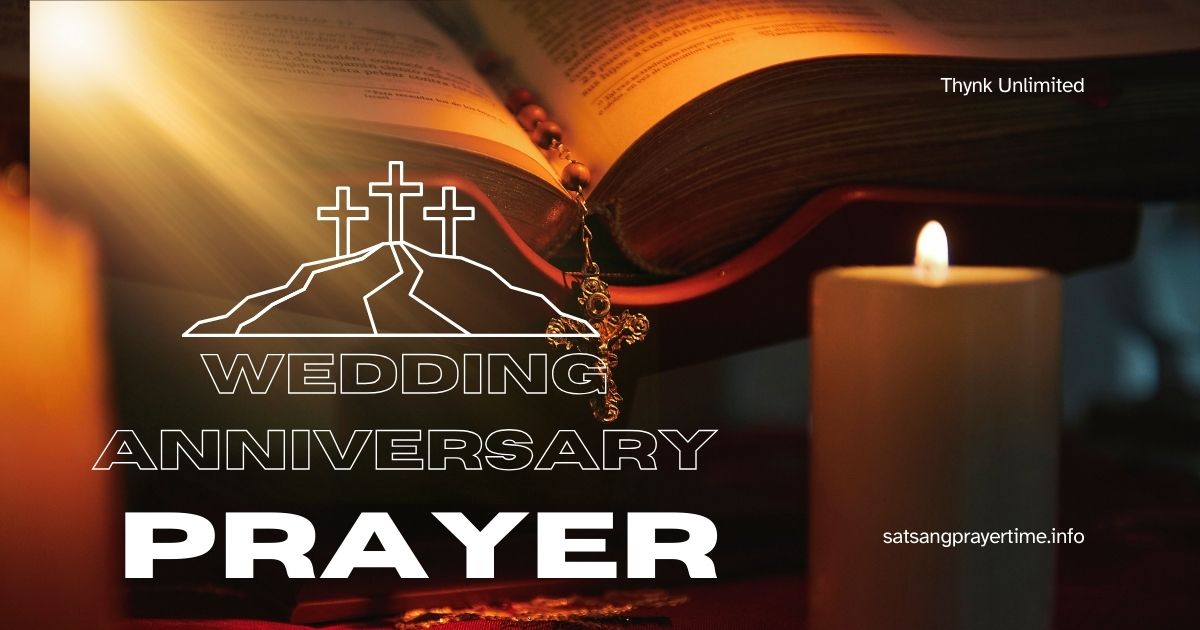Wedding Anniversary Prayers