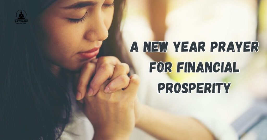 A New Year Prayer for Financial Prosperity