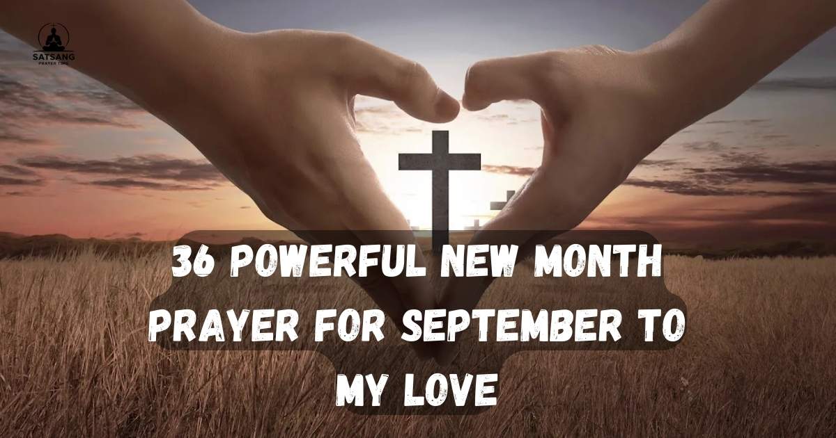 New Month Prayer for September to My Love