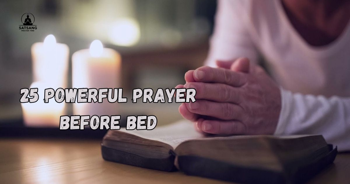 Powerful Prayer Before Bed