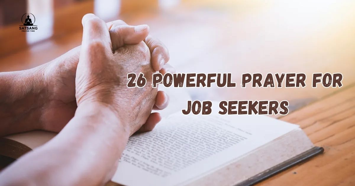Prayer For Job Seekers