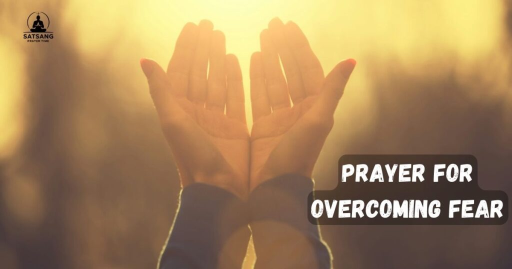 Prayer for Overcoming Fear