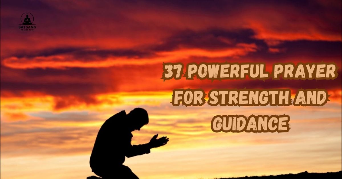 Prayer for Strength and Guidance