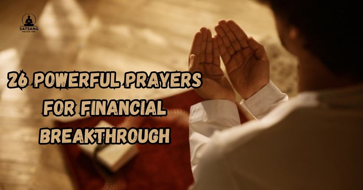 Prayers for Financial Breakthrough