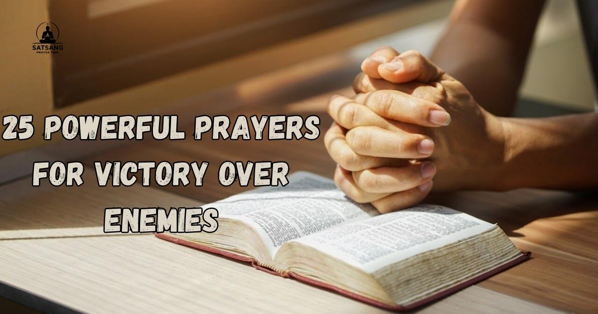 prayers for victory over enemies