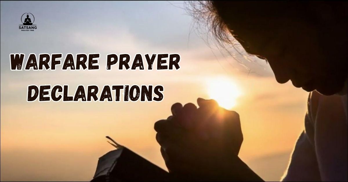 Warfare Prayer Declarations